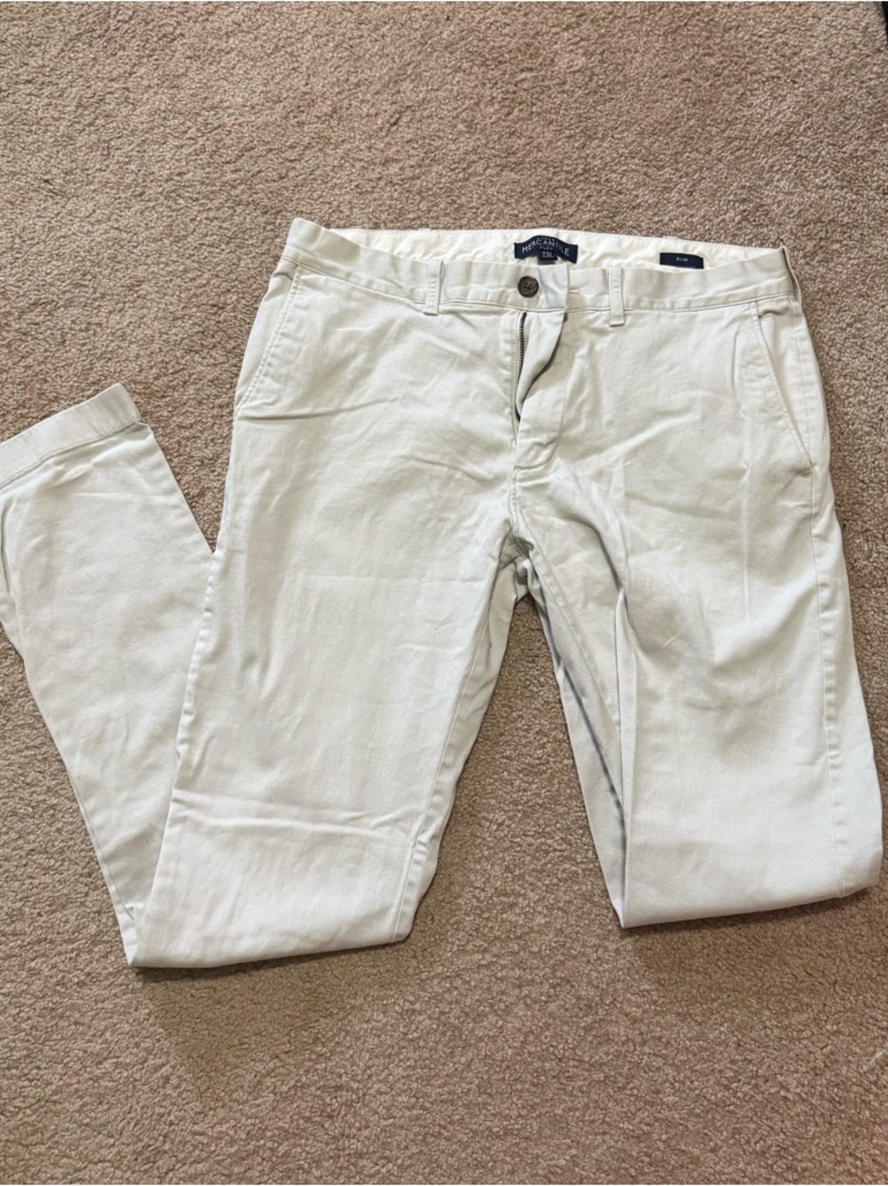 J. Crew Light Beige Men's Pants